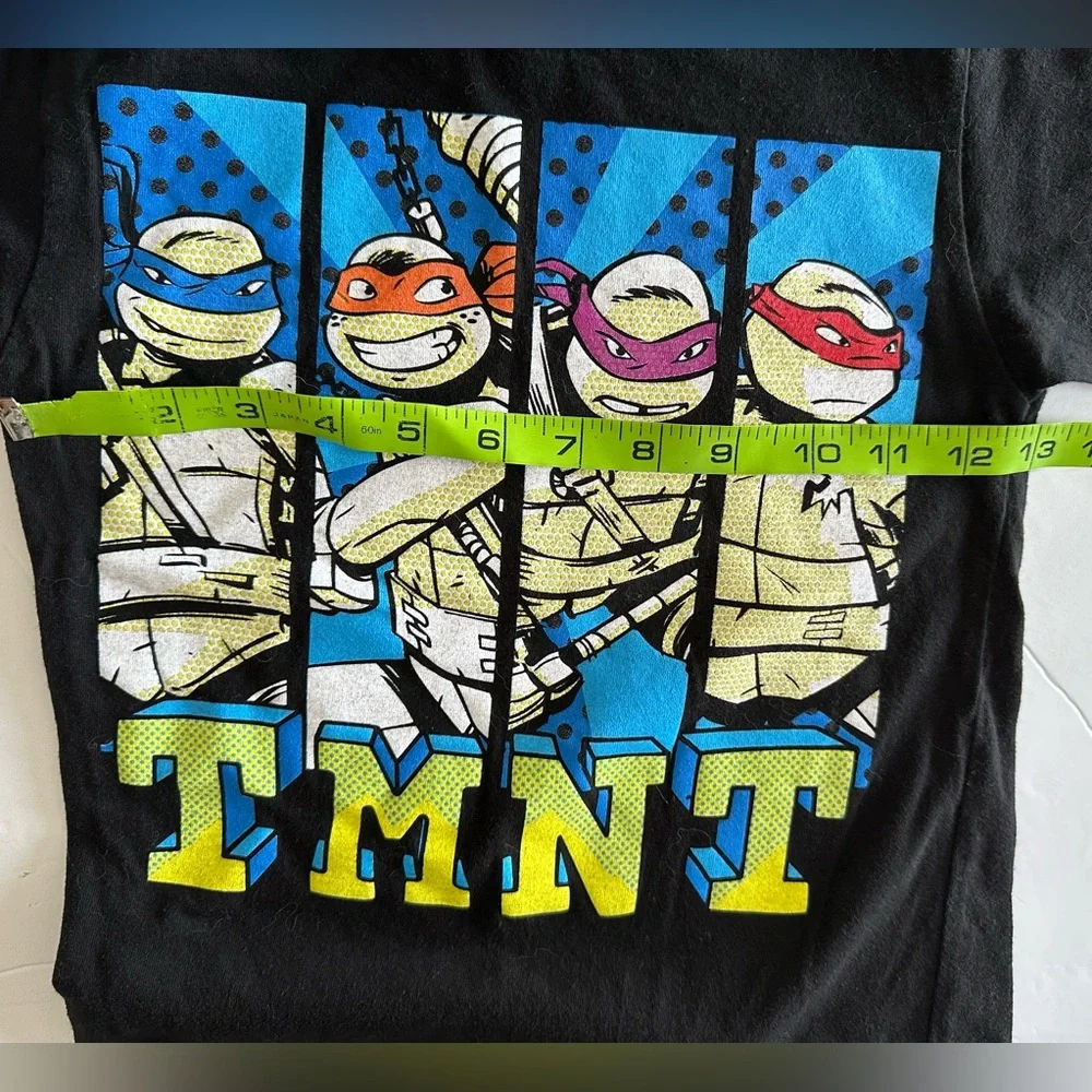 Teenage Mutant Ninja Turtles Short Sleeve Tee shirt Size 5 100% Cotton